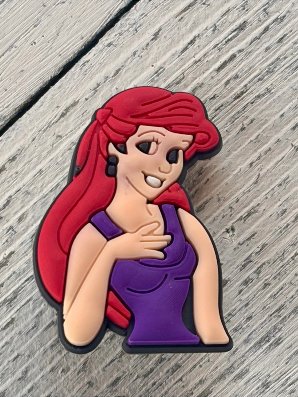 (5 / $15) Disney Princess Ariel Inspired  Crocs Shoe Charms - Unbranded